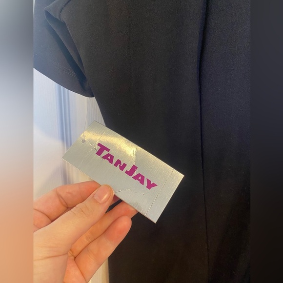 Neww!!!TanJay a neutral Colour-block Bodycon Dress Size 18P - Picture 6 of 8